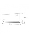SETCWF181E MIRAGE INVERTER X32 1.5 TON FRIO 220V